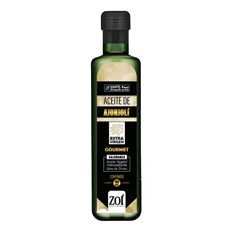 Aceite de Ajonjolí Extra Virgen 200 ml Zoí