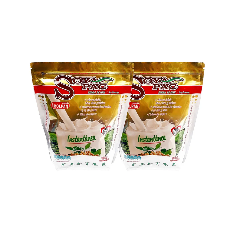 Combo Soya Pac 900 gr Instantánea por 2 Unidades 1