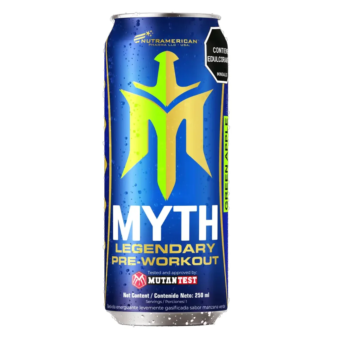 MYTH Legendary Pre-Workout Nutramerican 250 ml 1