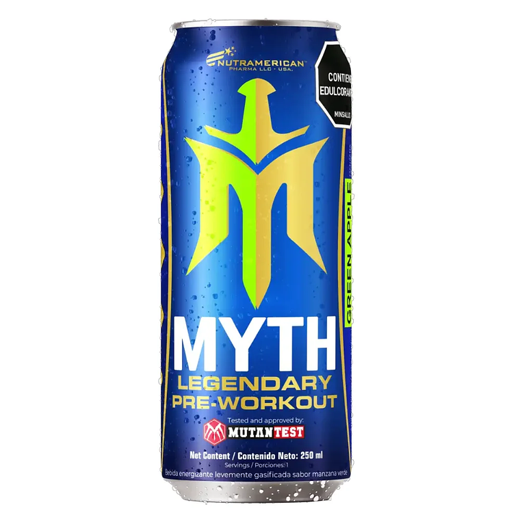 MYTH Legendary Pre-Workout Nutramerican 250 ml 1