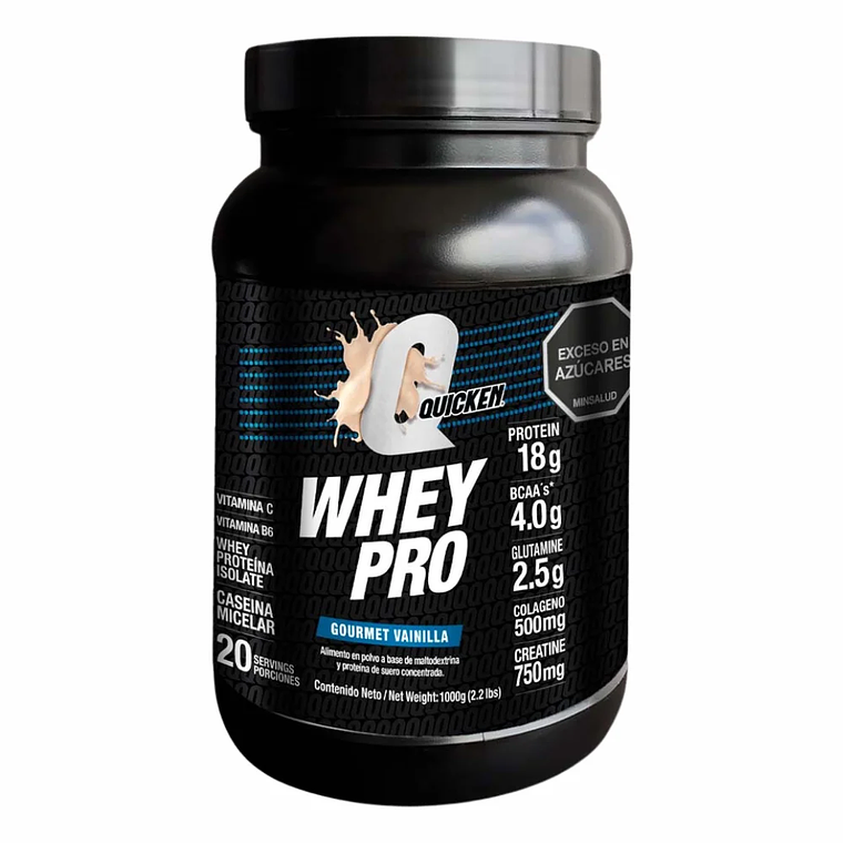Quicken Whey Pro 1000 g Vainilla 1