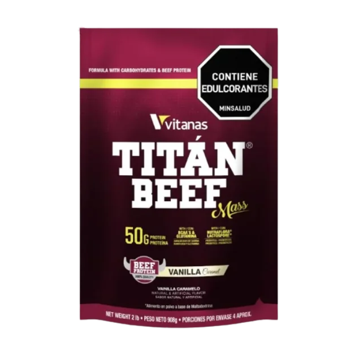 Titan Beef Mass 2 Libras Vitanas 1