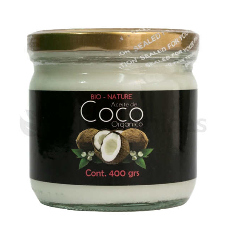 Aceite de Coco Virgen Organico Bio Nature 400 gramos 1