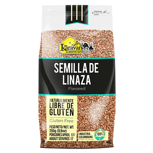 Semilla de Linaza Flaxseed Karavansay 250 gramos