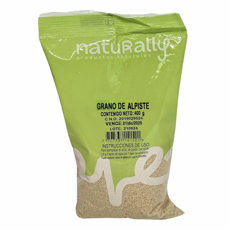 Grano de Alpiste 400 gr Naturally 1