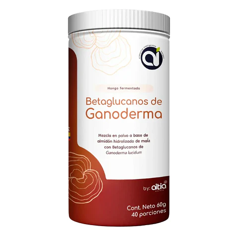 Betaglucanos de Ganoderma 60 gr Alimentos Inteligentes