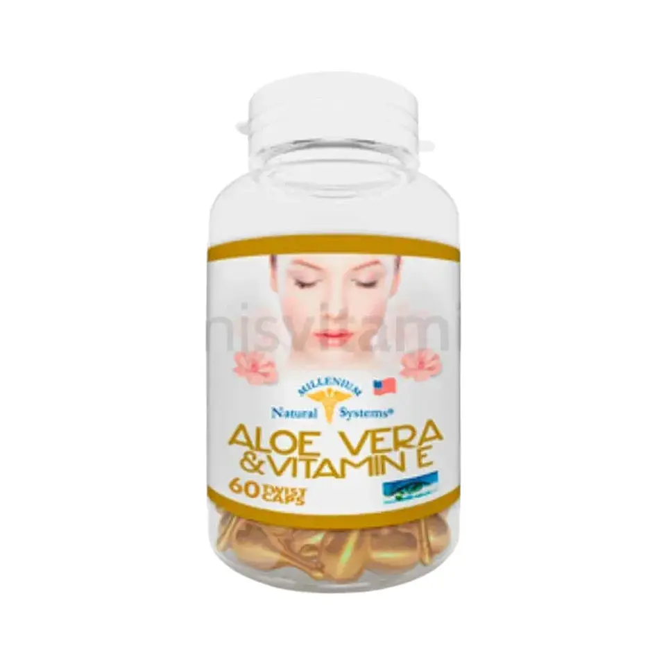 Aloe Vera y Vitamina E 60 Cápsulas Natural Systems 1
