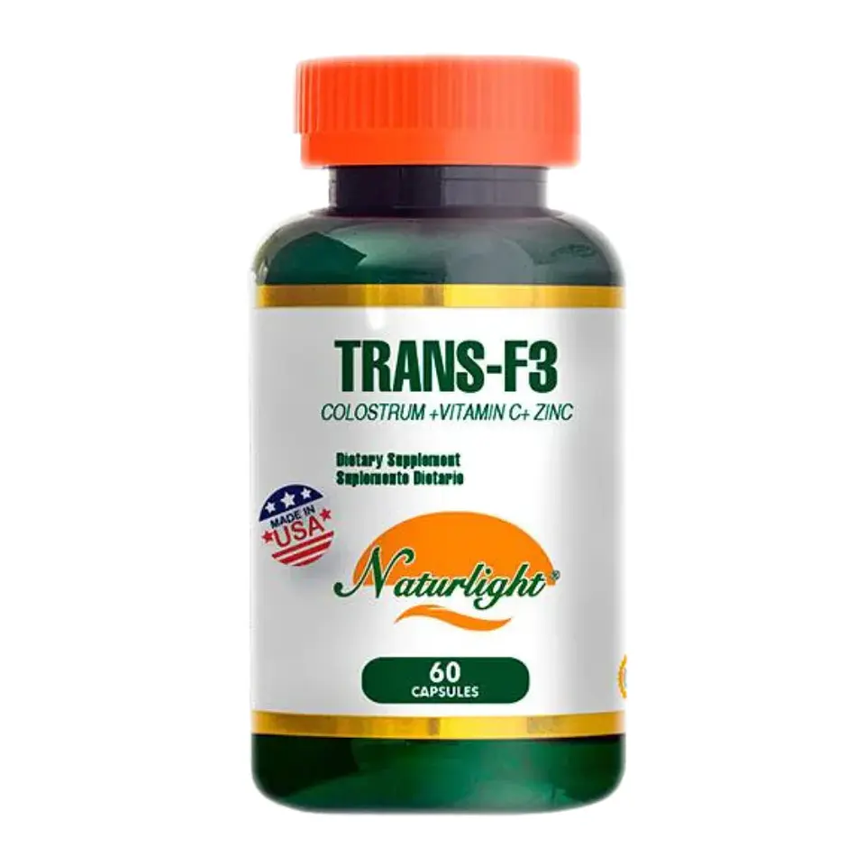 TRANS F3 Colostrum 60 Cápsulas Naturlight 1