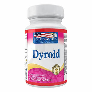 Dyroid 60 Cápsulas Healthy America