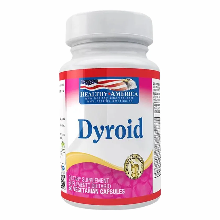 Dyroid 60 Cápsulas Healthy America 1