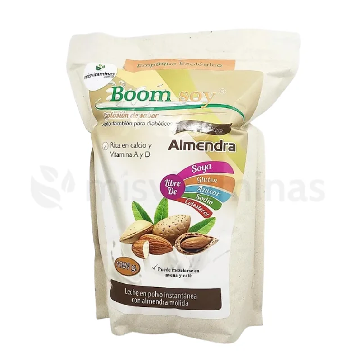 Leche de Almendras Instantanea 1000 gramos Boom Soy 1