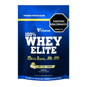 Whey Elite 100% Vitanas Pay de Limón 2 Libras