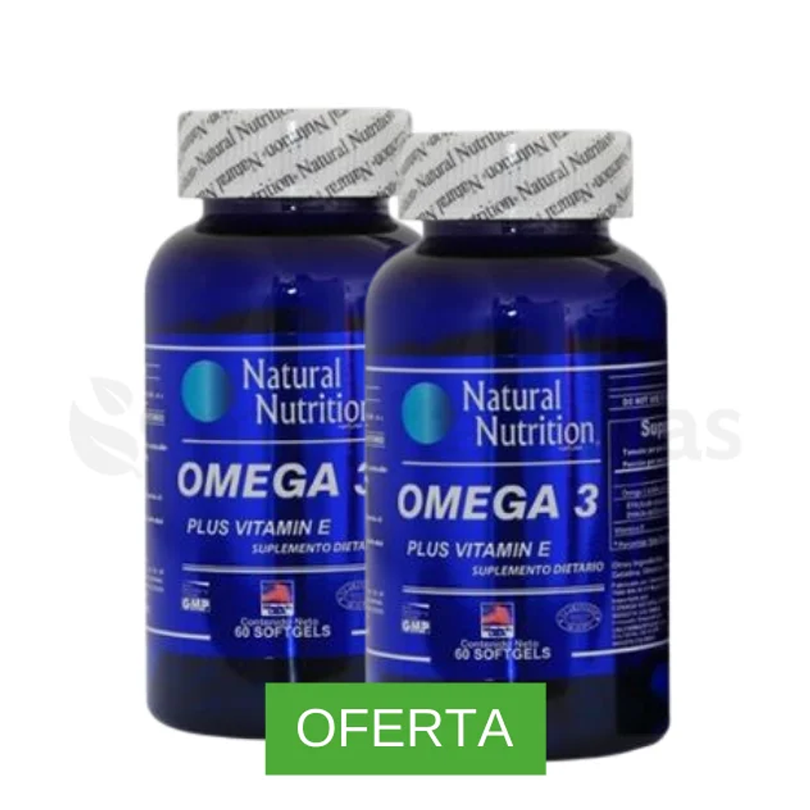 Oferta 2 Omega 3 Natural Nutrition 120 Softgels 1