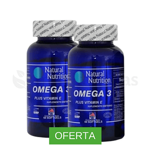Oferta 2 Omega 3 Natural Nutrition 120 Softgels
