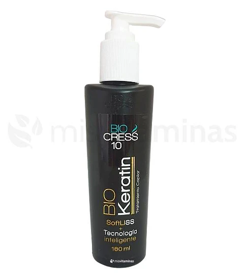 Bio Keratin Tratamiento Capilar 160 ml Bio Cress 