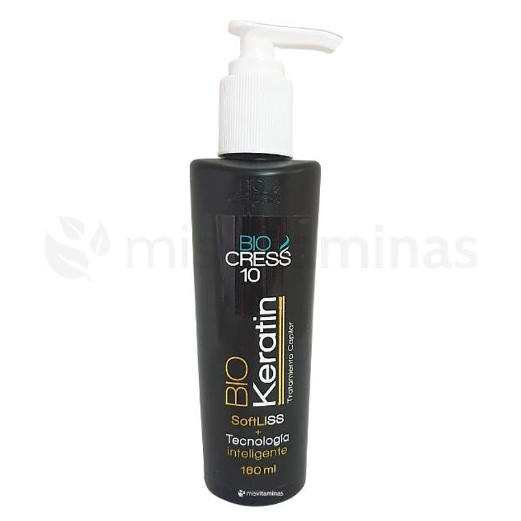 Bio Keratin Tratamiento Capilar 160 ml Bio Cress 10 1