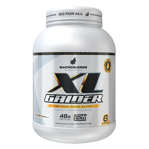 XL Gainer Hipercalorica 6 libras Macroblends