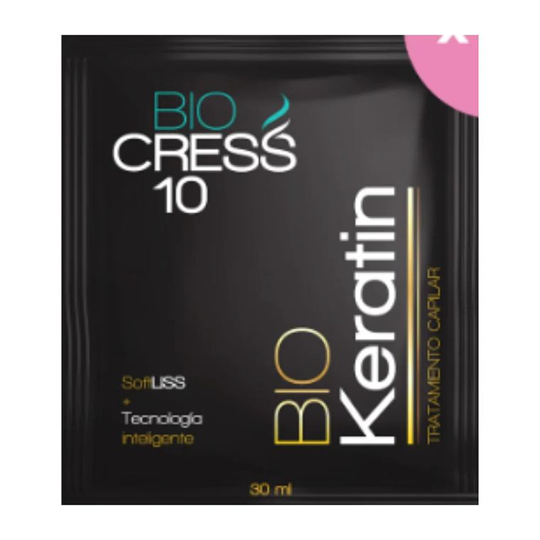 Tratamiento Bio Keratin Sachet 30 ml Bio Cress 10 1