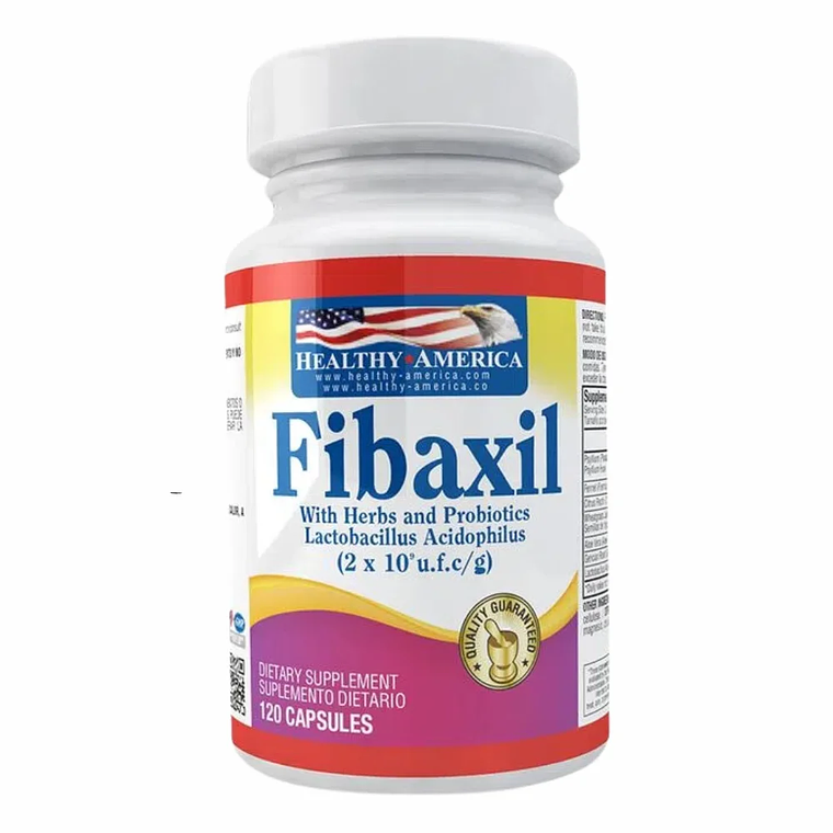 Fibaxil 120 Cápsulas Healthy America 1