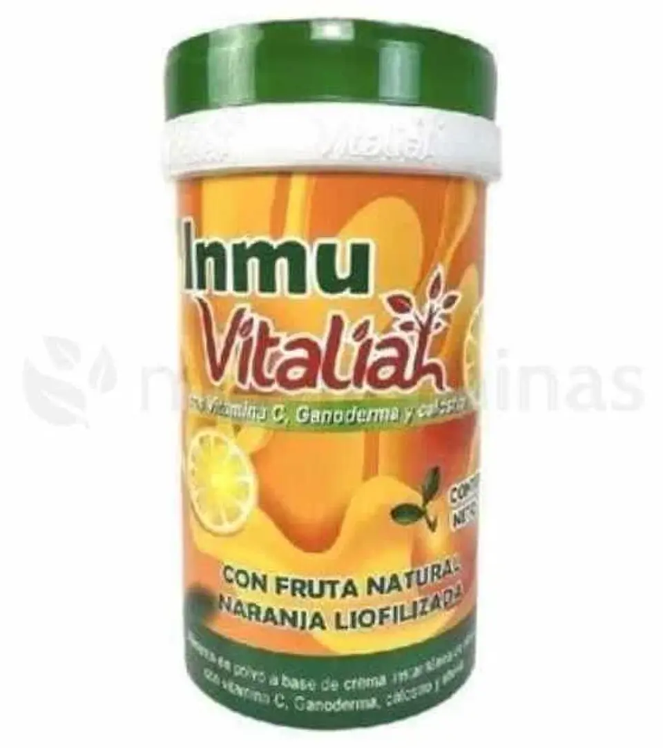 Inmu Vitaliah con Vitamina C Ganoderma y Calostro 600 gramos 1