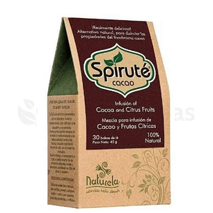 Spiruté Cacao Infusión 30 Tisanas Naturela