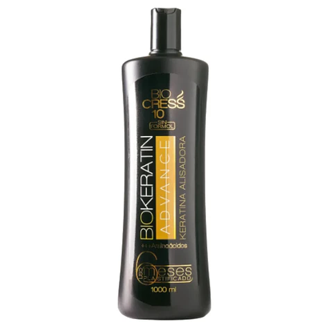 BioKeratin Advance 3 Tratamiento Capilar Sellador 1200 ml Bio Cress 10