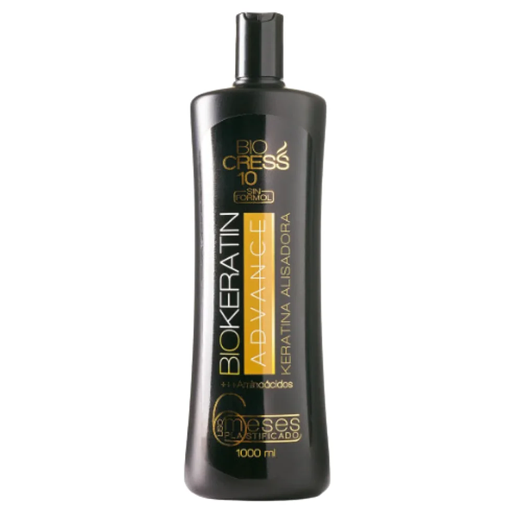BioKeratin Advance 3 Tratamiento Capilar Sellador 1200 ml Bio Cress 10 1