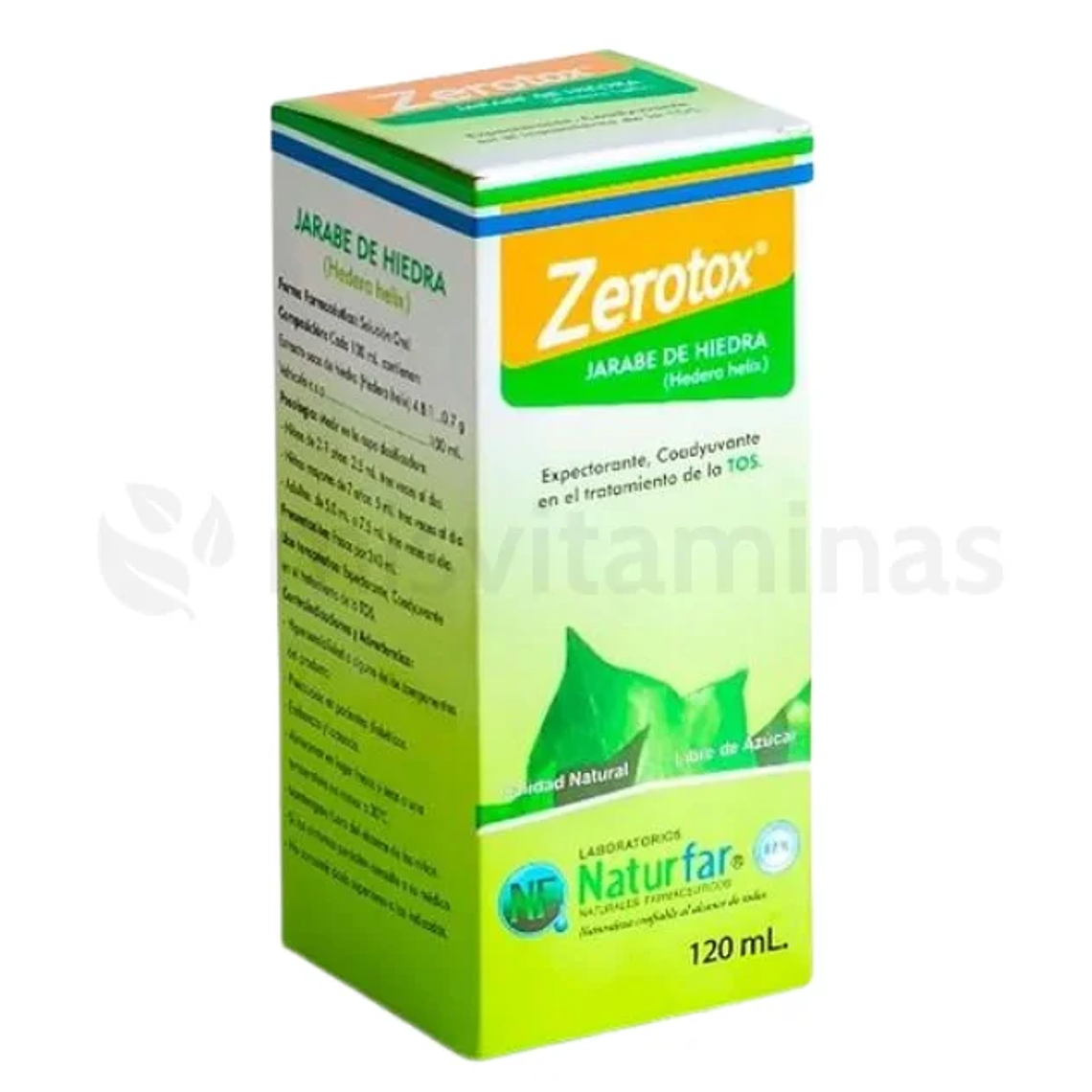 Zerotox Jarabe de Hiedra Naturfar 240 ml 1