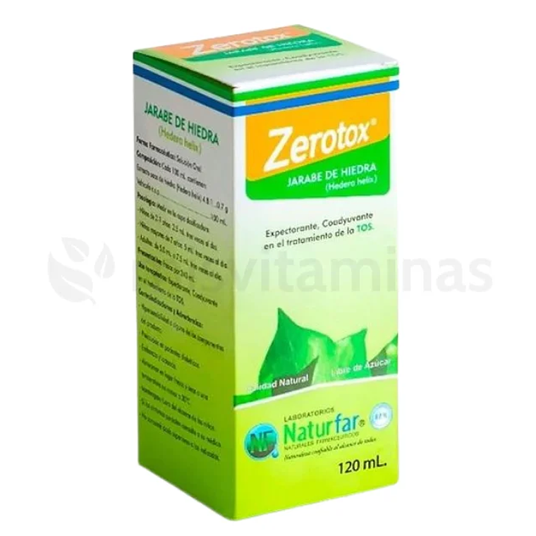Zerotox Jarabe de Hiedra Naturfar 240 ml 1