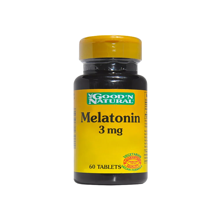 Melatonina 3 mg 60 Tabletas Good'N Natural  1