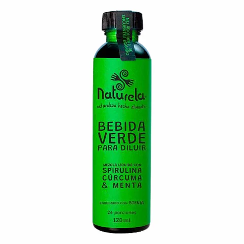 Bebida Verde para Diluir 120 ml Naturela