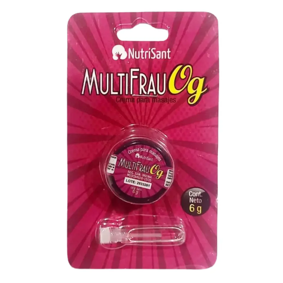 Multifrau Og gel Multiorgásmico NutriSant  1