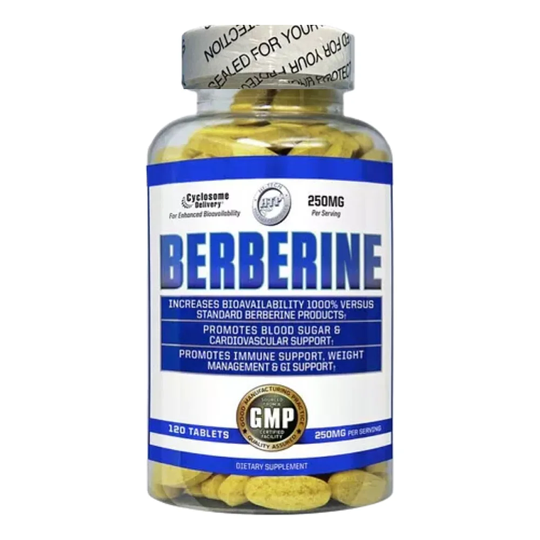 Berberine 250 mg 120 Tabletas Hi Tech 1