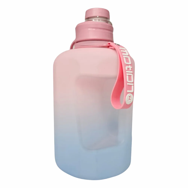 Shaker Motion 2.2 Litros Azul y Rosado 1