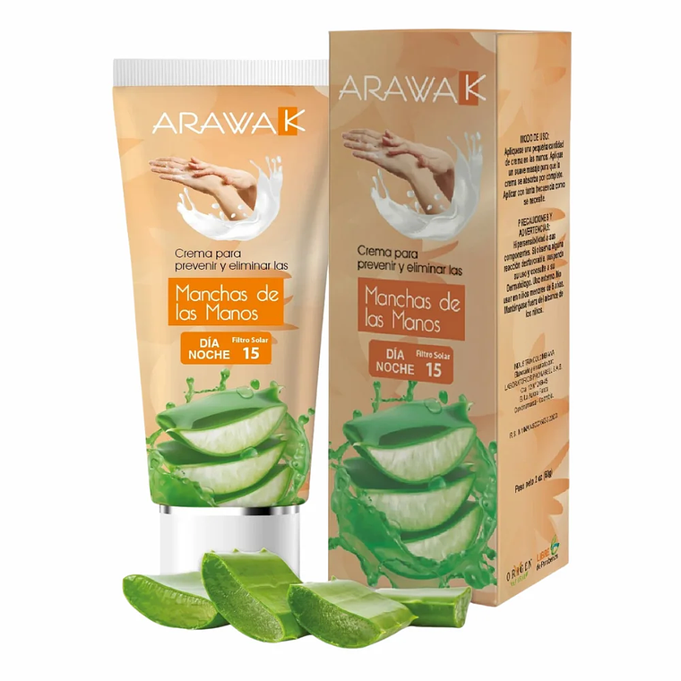 Crema Para Las Manchas De Las Manos 60 g Arawak 1