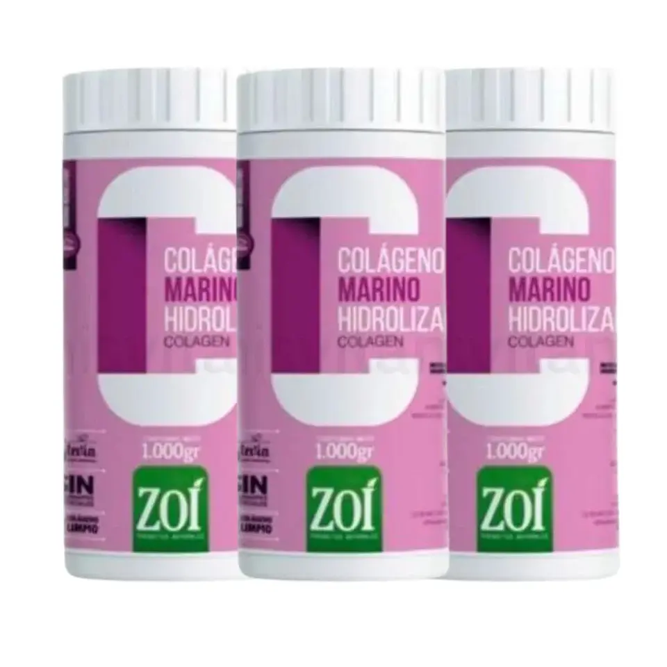 Combo Colágeno Marino Zoi 1000 gr por 3 Unidades 1