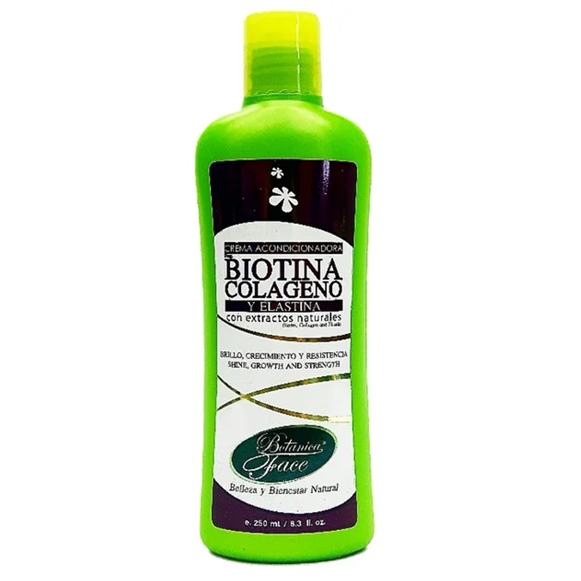 Shampoo Biotina Colageno y Elastina 500 ml Botanica Face 1