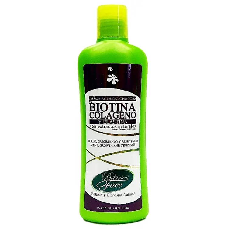 Shampoo Biotina Colageno y Elastina 500 ml Botanica Face 1