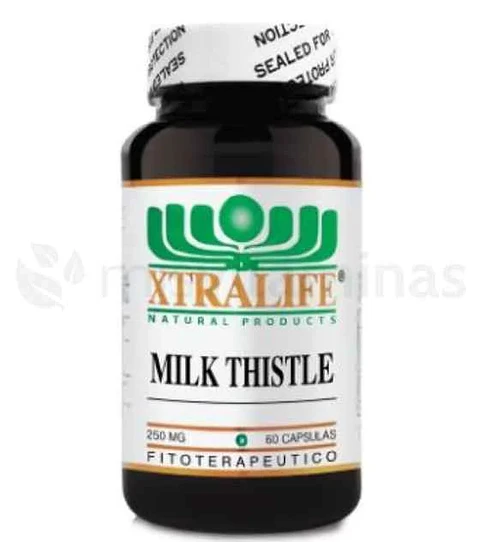 Milk Thistle 250 mg 100 Cápsulas Xtralife