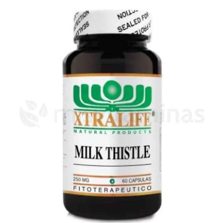 Milk Thistle 250 mg 100 Cápsulas Xtralife 1