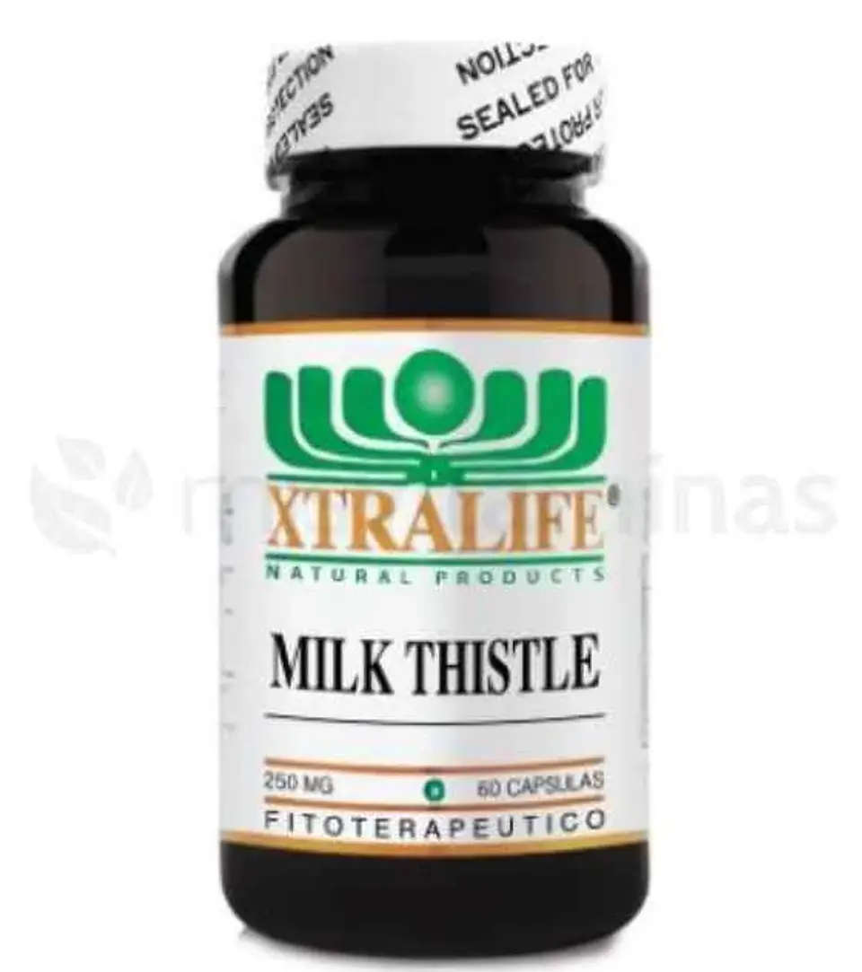 Milk Thistle 250 mg 100 Cápsulas Xtralife 1