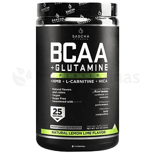 BCAA + Glutamine Limon Sascha Fitness