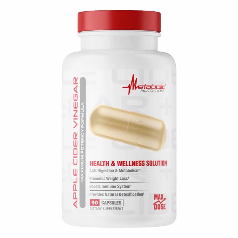 Apple Cider Vinegar 90 Cápsulas Metabolic 1