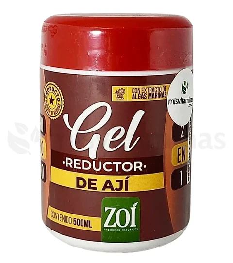 Gel Reductor de Ají 500 ml Zoí