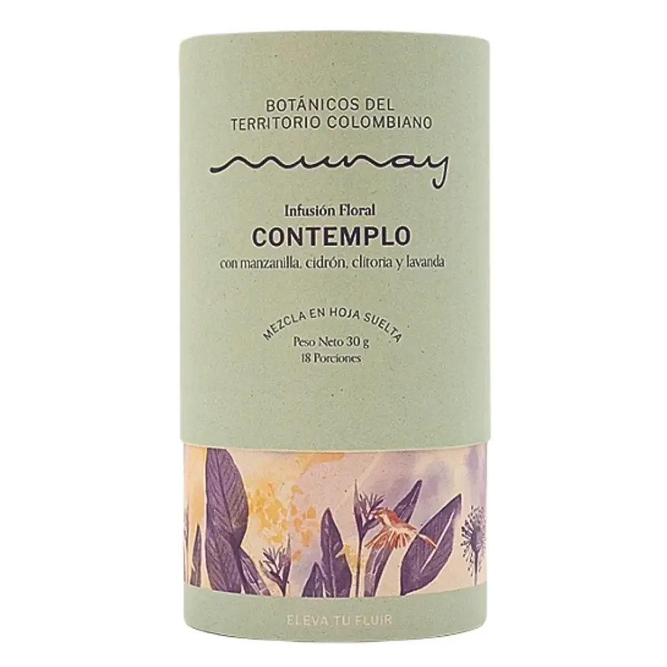Infusión Herbal Contemplo hoja suelta 30 gr Munay 1