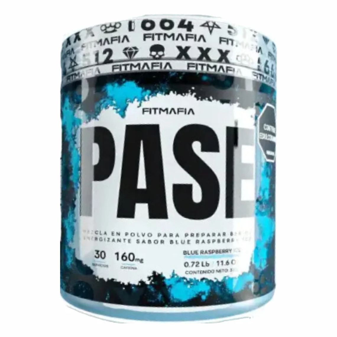 Pase Blue Raspberry Ice 330 gr Fitmafia 1