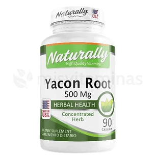 Yacon Root 500 mg 90 Cápsulas