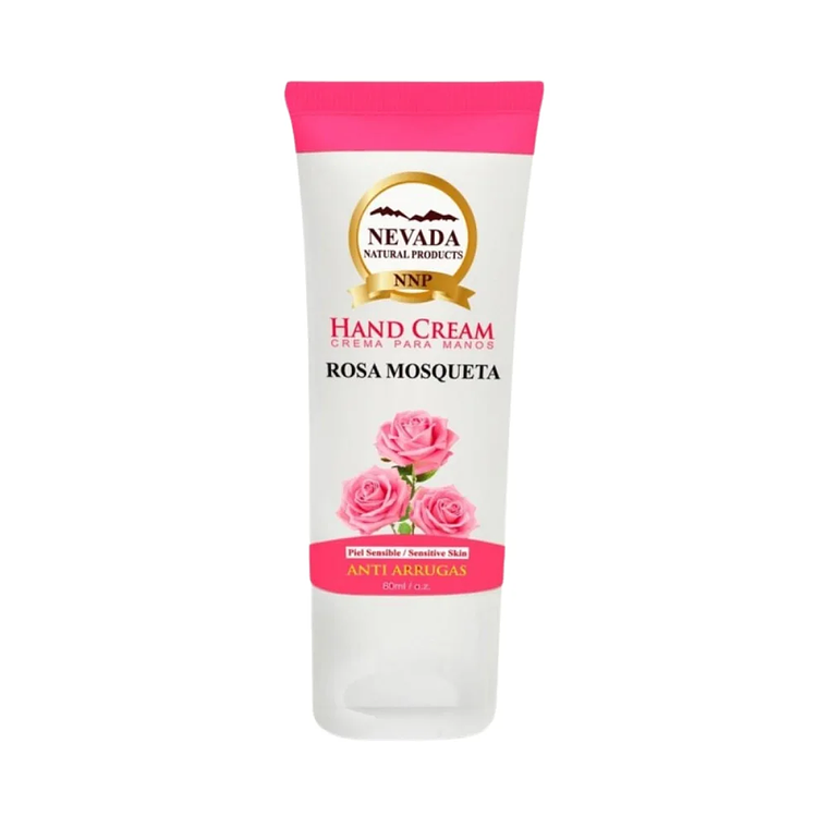 Crema para Manos Rosa Mosqueta Anti Arrugas 80 ml Nevada 1