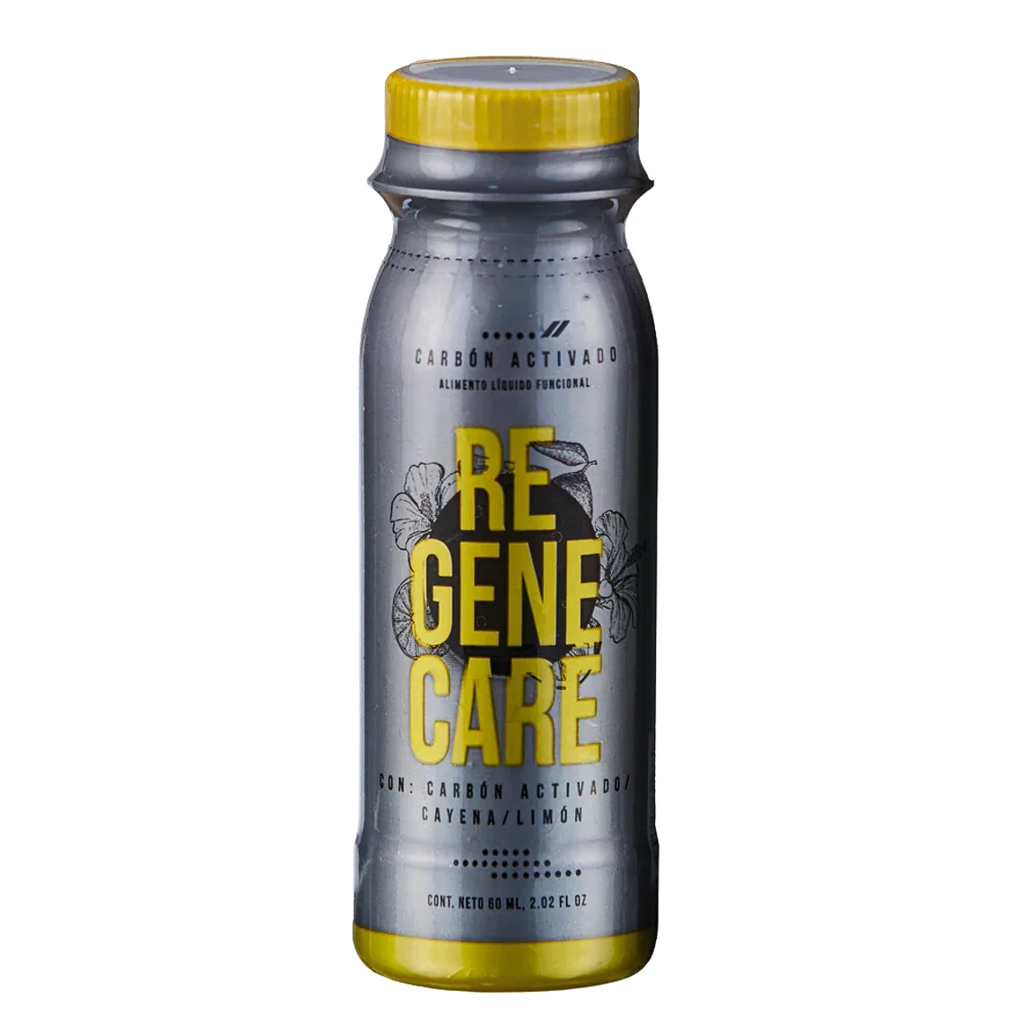 Regenecare Carbón Activado con Cayena y Limón 60 ml 1