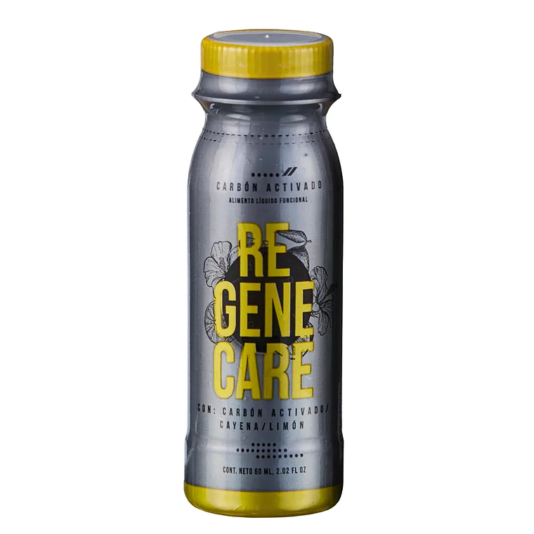 Regenecare Carbón Activado con Cayena y Limón 60 ml 1